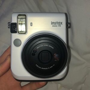 White Polaroid Instax mini 70